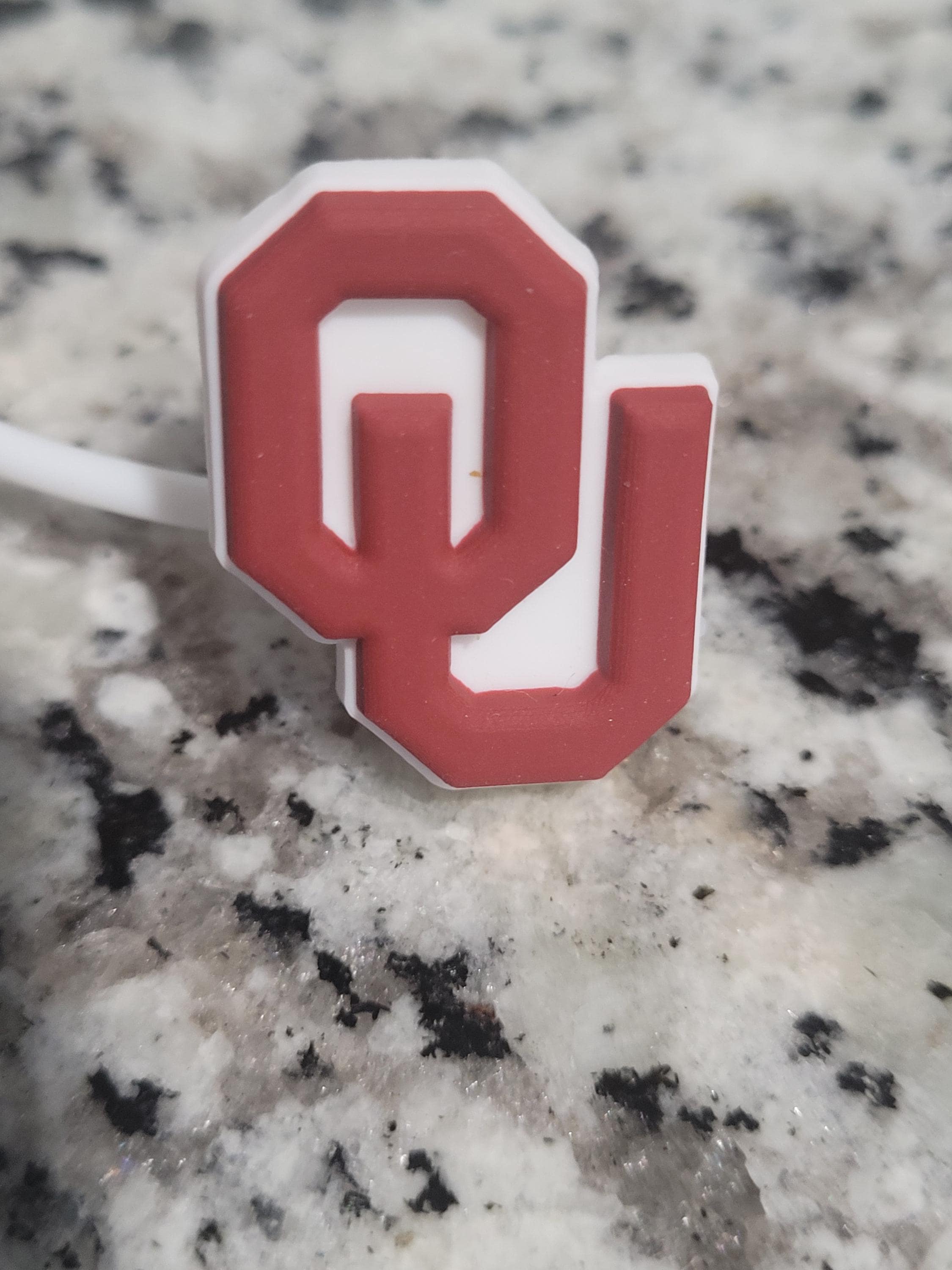10MM Boomer Sooner Silicone Strawtopper